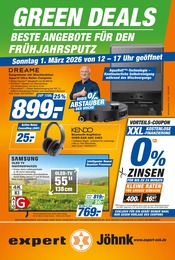 expert Elektromärkte Prospekt der aktuellen Woche mit 16 Seiten, gültig von 27.02.2026 bis 06.03.2026, in Molfsee und Umgebung Aktueller expert Elektromärkte Prospekt in Molfsee und Umgebung, "Top Angebote" mit 16 Seiten, 27.02.2026 - 06.03.2026