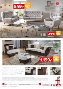 Couch im XXXLutz Möbelhäuser Prospekt "Polster Spezial" mit 16 Seiten (Wuppertal)