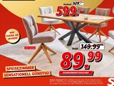 Esstisch „Cleveland“ im Angebot bei Segmüller in Bornheim Esstisch „Cleveland“ Angebote bei Segmüller Bornheim für 89,99 €