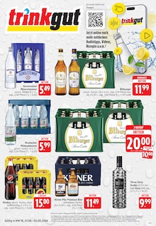 Bier im Trinkgut Prospekt "Aktuelle Angebote" mit 9 Seiten (Bad Kreuznach)