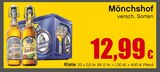Mönchshof im Angebot bei RAN in Neu-Ulm Mönchshof Angebote von Mönchshof bei RAN Neu-Ulm für 12,99 €