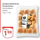 Pizzabrötchen im Angebot bei GLOBUS in Erfurt Pizzabrötchen Angebote von GLOBUS FRESH’N’GO bei GLOBUS Erfurt für 1,99 €