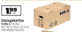 Aktuelles Umzugskarton Größe S Angebot bei OBI in Erlangen ab 1,99 €
