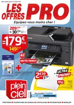Catalogue Plein Ciel "Les offres pro, équipez-vous moins cher !", 4 pages, à Saint-Laurent-du-Var, 30/09/2019 - 19/10/2019 Prospectus Plein Ciel "Les offres pro, équipez-vous moins cher !", 4 pages, à Saint-Laurent-du-Var, 30/09/2019 - 19/10/2019