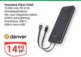 Powerbank PQCA-10320 im Angebot bei GLOBUS in Ludwigshafen Powerbank PQCA-10320 Angebote von denver bei GLOBUS Ludwigshafen für 14,99 €