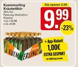 Kuemmerling Kräuterlikör Angebote bei WEZ Bad Oeynhausen für 9,99 €