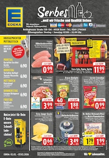 EDEKA Essen Prospekt der aktuellen Woche, gültig von 02.02.2026 bis 07.02.2026 Aktueller EDEKA Essen Prospekt "Aktuelle Angebote" mit 26 Seiten