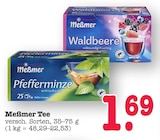 Pfefferminze Angebote von Meßmer bei E center Karlsruhe für 1,69 €