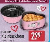 Kleinbackform bei ALDI Nord im Prospekt "" für 2,99 €