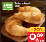 Buttercroissant von Backstube im aktuellen Netto Marken-Discount Prospekt