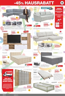 Couch im Möbelzentrum Pforzheim Prospekt "FASCHING" mit 4 Seiten (Stuttgart)