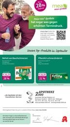 mea - meine apotheke Prospekt für Ulm mit 4 Seiten mea - meine apotheke Prospekt für Ulm: "Unsere September-Angebote", 4 Seiten, 01.09.2025 - 30.09.2025