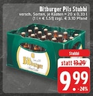 Pils Stubbi im Angebot bei EDEKA in Mülheim Pils Stubbi Angebote von Bitburger bei EDEKA Mülheim für 9,99 €