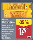 Aktuelle Zucker Angebote bei ALDI Nord in Cottbus Aktuelles Butterkeks 30 % weniger Zucker Angebot bei ALDI Nord in Cottbus ab 1,29 €