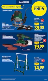 Offre Tréteau dans le catalogue Lidl du moment à la page 72