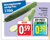 Salatgurke bei EDEKA im Prospekt "" für 0,39 €