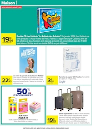 Prix et réduction Valise dans le prospectus Carrefour en cours Offre Valise dans le catalogue Carrefour du moment à la page 76