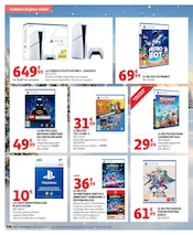 Promos Console PS5 dans le catalogue "EMBARQUEZ POUR LE PAYS DES JOUETS" de Auchan Hypermarché Console PS5 en promo dans le catalogue Auchan Hypermarché à la page 106