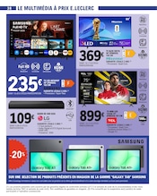 Promos Télévision dans le catalogue "la fête des mamans" de E.Leclerc Télévision en promo dans le catalogue E.Leclerc à la page 30