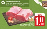 Aktuelle Schweinefleisch Angebote bei E center in Jena Aktuelles Lachsrolle Angebot bei E center in Jena ab 1,11 €