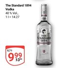 Vodka im Angebot bei GLOBUS in Hoyerswerda Vodka Angebote von The Standard 1894 bei GLOBUS Hoyerswerda für 9,99 €