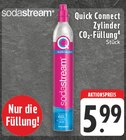 Quick Connect Zylinder CO2-Füllung im Angebot bei EDEKA in Dormagen Quick Connect Zylinder CO2-Füllung Angebote von sodastream bei EDEKA Dormagen für 5,99 €