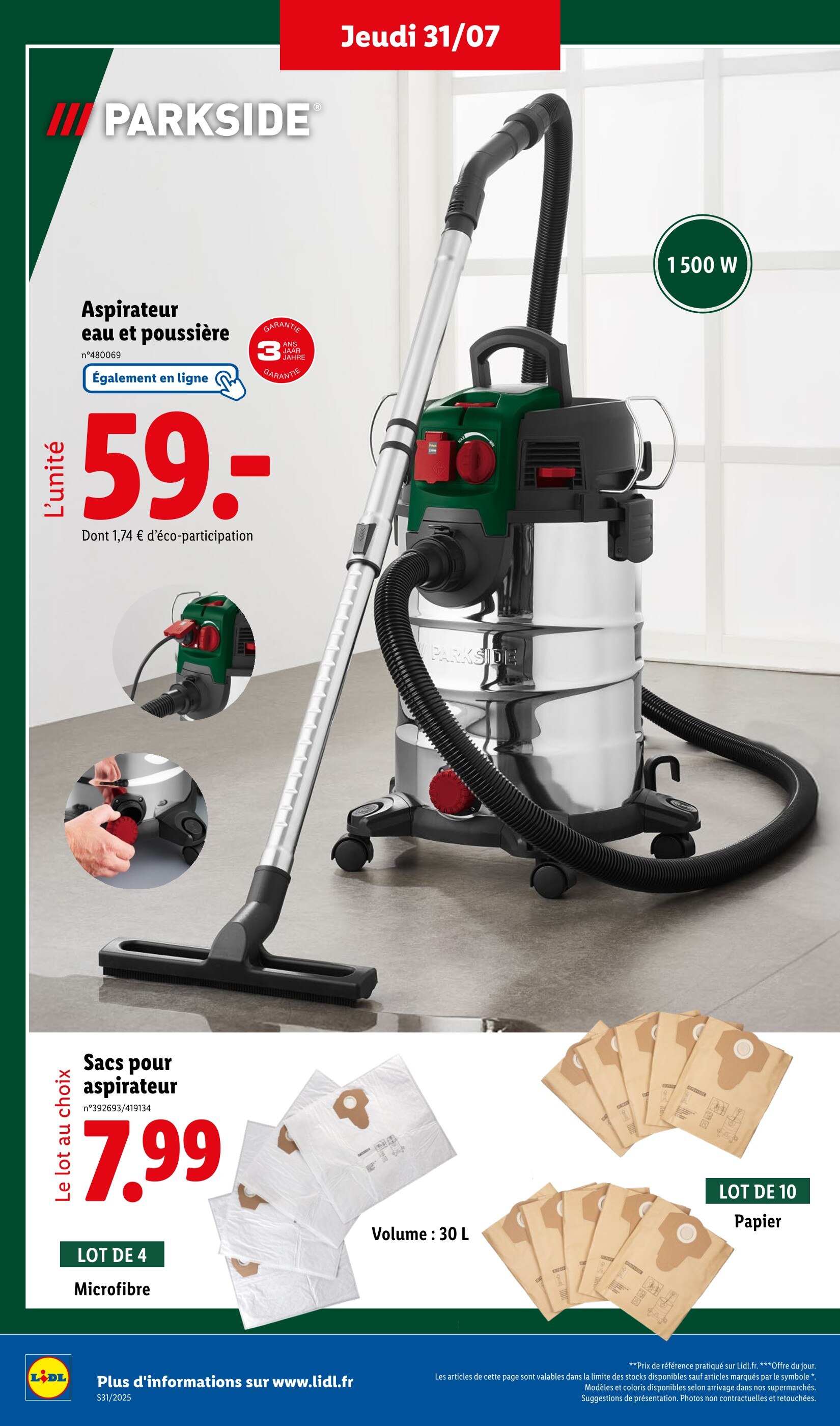Parkside Vacuum Sac Aspirateur Lidl Parkside Pwd 12 A1 Chez Lidl