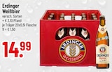Weißbier von Erdinger im aktuellen Trinkgut Prospekt für 14,99 €