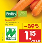 Bio Möhren von BioBio für 1,15 € bei Netto Marken-Discount im Angebot Bio Möhren von BioBio im aktuellen Netto Marken-Discount Prospekt