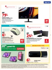 Promos Clé Usb dans le catalogue "LA RENTRÉE À PRIX K.O." de Auchan Hypermarché Clé Usb en promo dans le catalogue Auchan Hypermarché à la page 3