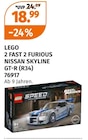 2 FAST 2 FURIOUS NISSAN SKYLINE GT-R (R34) Angebote von LEGO bei Müller Norderstedt für 18,99 €