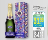 Champagne brut royal bei Marktkauf im Täferrot Prospekt für 31,99 €