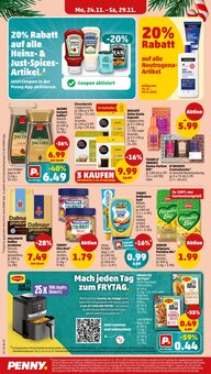 Kaffee im Penny Prospekt "Wer günstig will, muss Penny." mit 44 Seiten (Gießen)