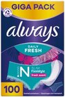 Slipeinlagen von always für 3,99 € bei Netto mit dem Scottie im Angebot Slipeinlagen von always im aktuellen Netto mit dem Scottie Prospekt