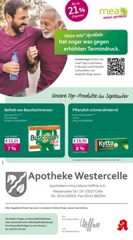 Aktueller mea - meine apotheke Prospekt "Unsere September-Angebote" für Celle Aktueller mea - meine apotheke Prospekt für Celle mit Seiten