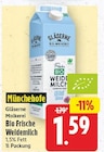 Gläserne Molkerei Bio Frische Weidemilch von Münchehofe für 1,59 € bei E center im Angebot Gläserne Molkerei Bio Frische Weidemilch von Münchehofe im aktuellen E center Prospekt