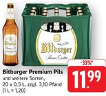Aktuelles Premium Pils Angebot bei E center in Reutlingen ab 11,99 €