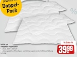 Steppbett Doppelpack Angebote von Schlaf gut bei REWE Rodgau für 39,99 €