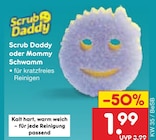 Schwamm Daddy von Scrub für 1,99 € bei Netto Marken-Discount im Angebot Schwamm Daddy von Scrub im aktuellen Netto Marken-Discount Prospekt