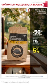 Promos Briquettes Charbon dans le catalogue "LE MOIS À VOS MARQUES, PRÊTS, PARTEZ !" de Carrefour Market à la page 55