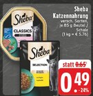 Katzennahrung Classics Angebote von Sheba bei E center Frechen für 0,49 €