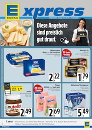 E xpress Prospekt "Diese Angebote sind preislich gut drauf.", 4 Seiten, 12.05.2025 - 12.05.2025 Aktueller E xpress Prospekt, "Diese Angebote sind preislich gut drauf.", mit Angeboten der Woche, gültig von 12.05.2025 bis 12.05.2025