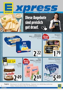 Aktueller E xpress Prospekt "Diese Angebote sind preislich gut drauf." Seite 1 von 4 Seiten
