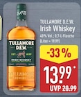 Irish Whiskey im Angebot bei ALDI Nord in Potsdam Irish Whiskey Angebote von TULLAMORE D.E.W. bei ALDI Nord Potsdam für 13,99 €