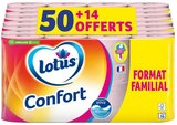 Papier hygiénique "Format Familial" - LOTUS CONFORT en promo chez Carrefour Papier hygiénique "Format Familial" - LOTUS CONFORT dans le catalogue Carrefour