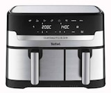 EY905D Dual Easy Fry & Grill Heißluftfritteuse von Tefal für 139,00 € bei MediaMarkt Saturn im Angebot EY905D Dual Easy Fry & Grill Heißluftfritteuse von Tefal im aktuellen MediaMarkt Saturn Prospekt