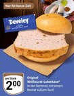Original Weißwurst-Leberkäse Angebote von Develey bei GLOBUS Speyer für 2,00 €