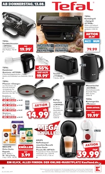 Kaffeemaschine im aktuellen Kaufland Prospekt (Karlsruhe) Kaffeemaschine im Kaufland Prospekt "Hier bin ich richtig" mit 63 Seiten (Karlsruhe)
