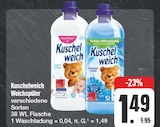 Weichspüler im Angebot bei EDEKA in Dresden Weichspüler Angebote von Kuschelweich bei EDEKA Dresden für 1,49 €