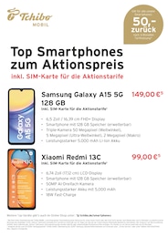 Tchibo Handy im Prospekt 